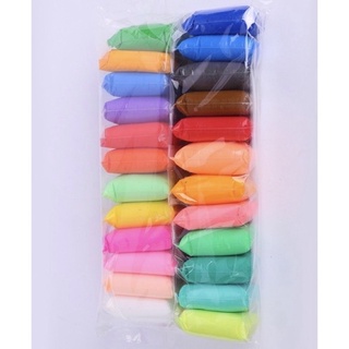 Đát sét đất nặn khô 12 màu cao cấp siêu nhẹ-TâmKemDecor