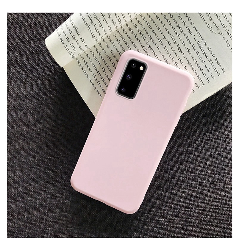 Ốp điện thoại TPU dẻo màu kẹo cho Samsung Galaxy A51 A71 A81 A91 S20 S20 Plus S20 Ultra S10 Lite Note 10 Lite