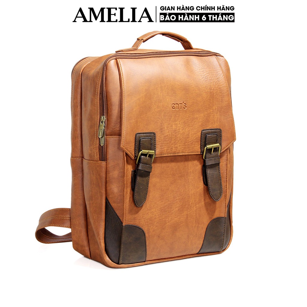 Balo da nam nữ unisex thời trang, Balo da Laptop BL61