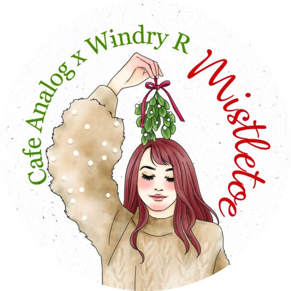 Chiết lẻ chu kỳ Pet Tape Windry x Cafe Analog Mistletoe Chủ đề giáng sinh
