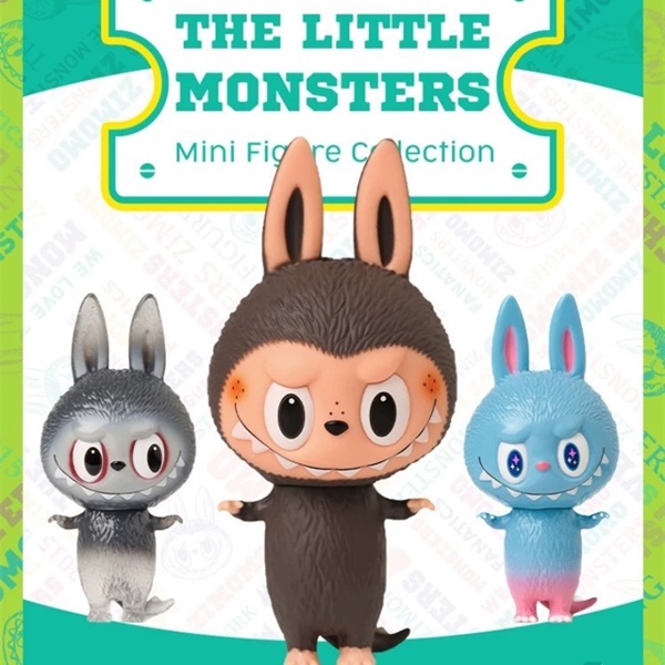 Popmart LABUBU ZIMOMO series 4 hộp mù búp bê quà tặng trang trí hợp thời trang