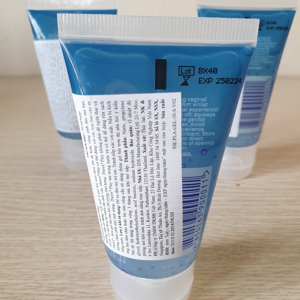 Mua 2 Tuýp Gel Durex Play  + Tặng Ngay 1 Tuýp - Dòng Gel Bôi Trơn Cấp Ẩm Tự Nhiên, Tăng Hưng Phấn