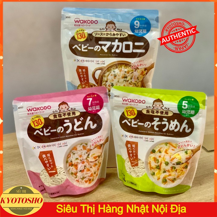 Mì Somen, Udon, Nui Wakodo Cho Bé Ăn Dặm