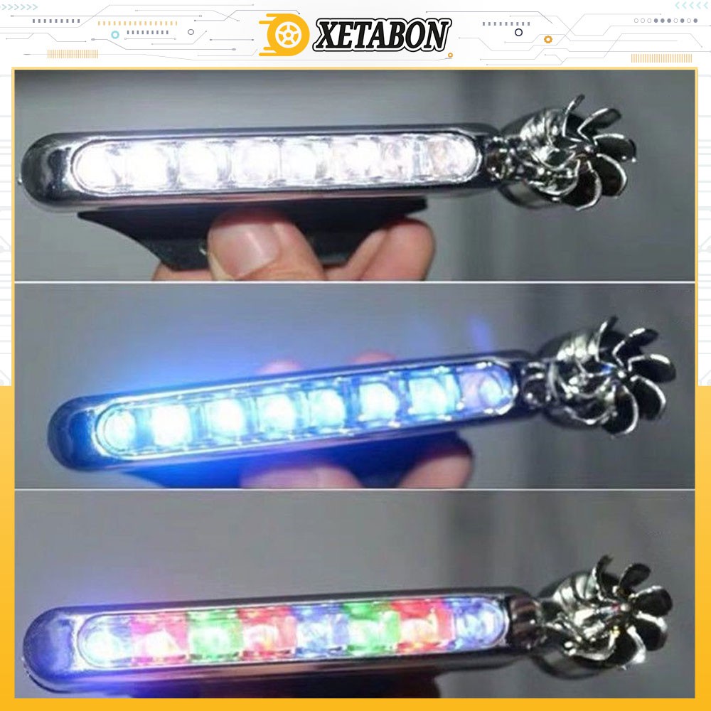 Đèn led năng lượng gió gắn xe ô tô