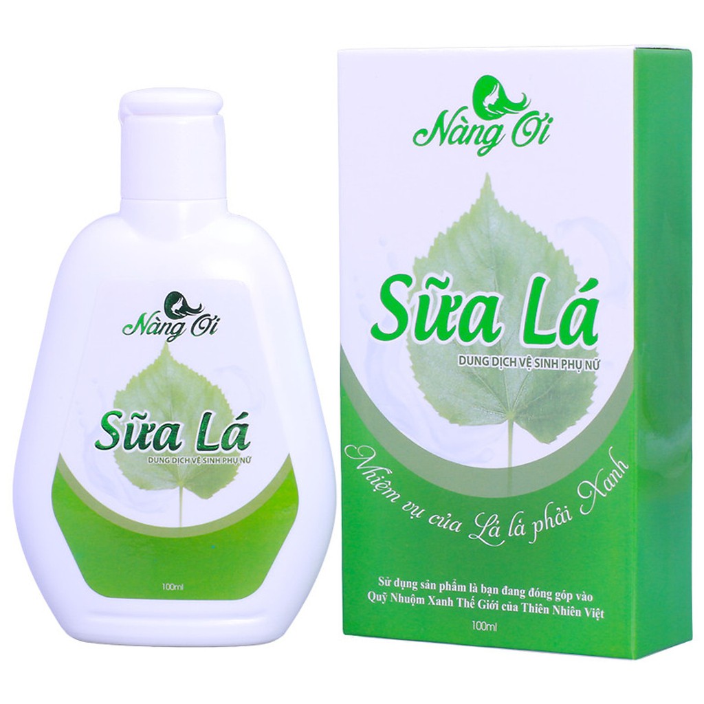 Dung Dịch Vệ Sinh Phụ Nữ Sữa Lá Nàng Ơi