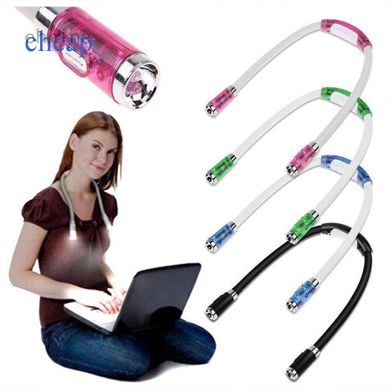 Đèn Led Đọc Sách Đeo Cổ Linh Hoạt Sáng Tạo Đa Ứng Dụng