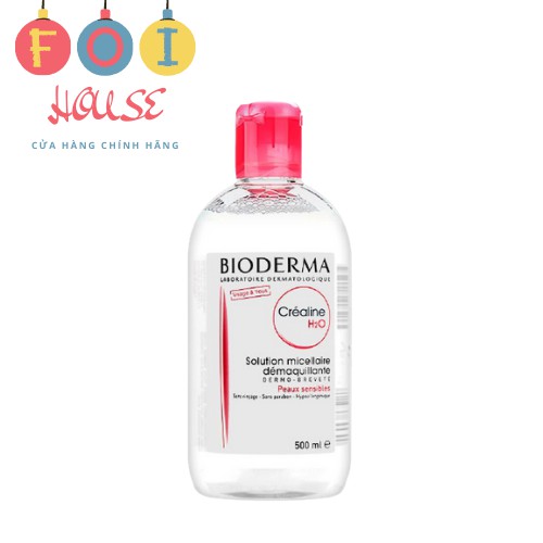 Nước Tẩy Trang Bioderma Crealine H2O Solution Micellaire 500ml