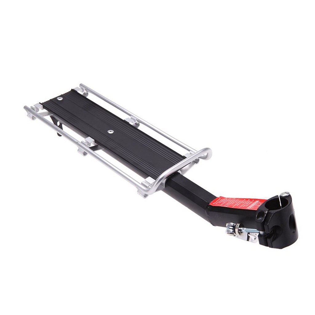 Giá đèo hàng, chở hàng gắn cọc yên hợp kim nhôm và dây buộc đồ