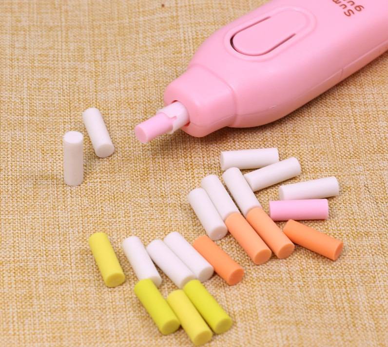Tẩy điện San-X SUMIKKO GURASHI Cute animal Pencil Electric Eraser for Lazy Writing Drawing Students Automatic Eraser Primary School office supplies kids Stationery Gift