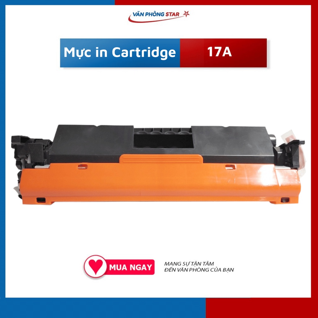 Hộp Mực in 17A dùng cho máy in HP M102a/M102w/MFP M130a/ M130fw/ M130nw/ M132a/ M132fn/ M132fp/ M132fw /M132nw