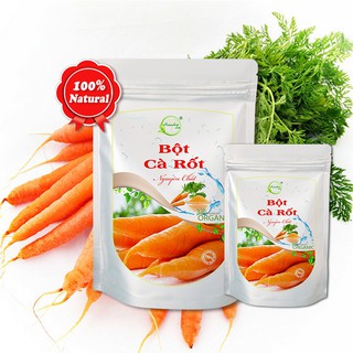 Bột Cà Rốt 1Kg đồ uống thanh nhiệt tốt cho dạ dày - Henashop