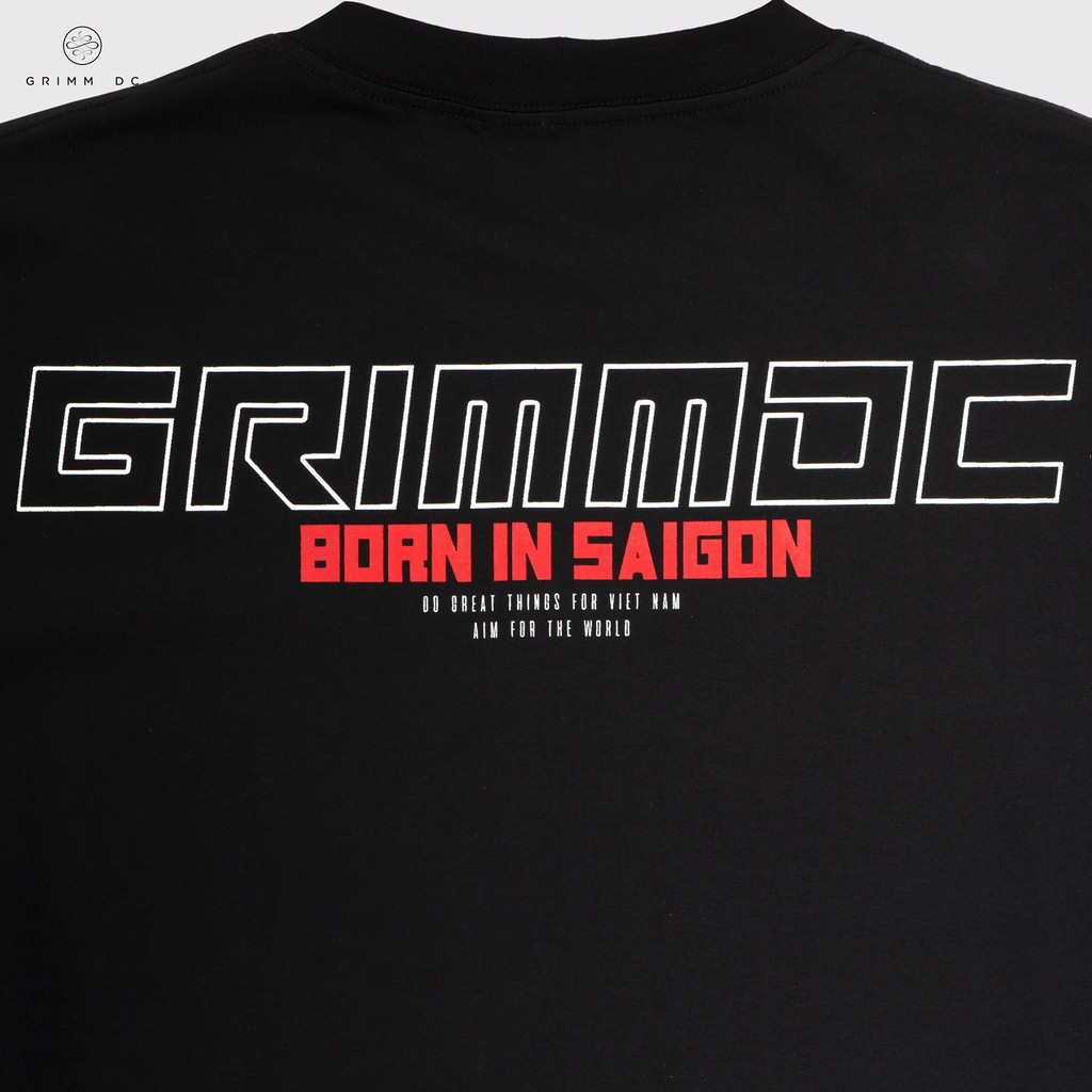 Grimm DC Áo thun tay ngắn Born in Sai Gon