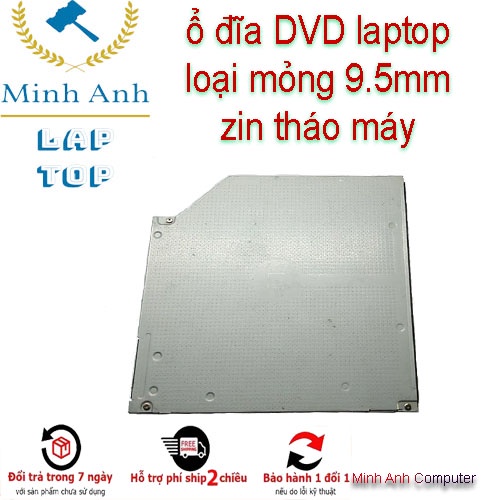 ổ đĩa laptop dày và mỏng 12.7mm , 9.5mm zin tháo máy