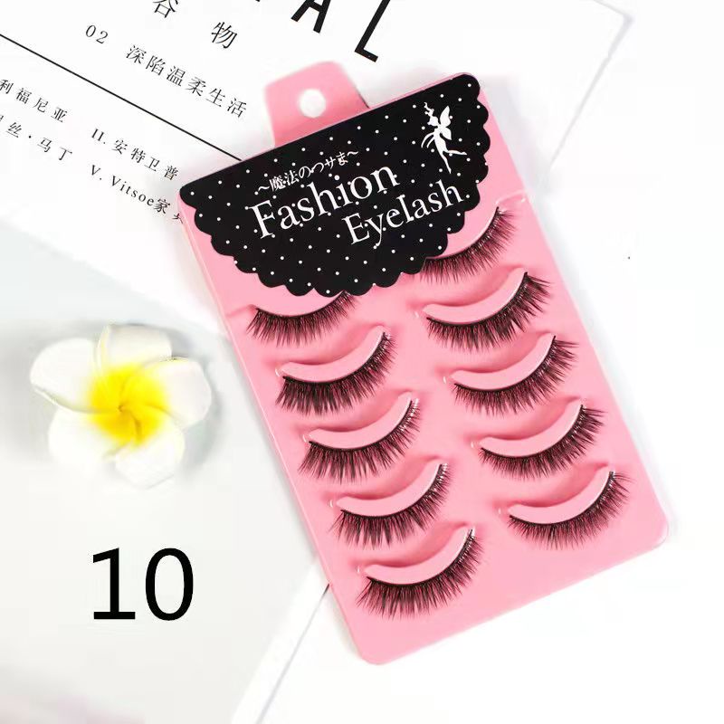 Set 5 cặp lông mi giả 3D cong dày tự nhiên | BigBuy360 - bigbuy360.vn