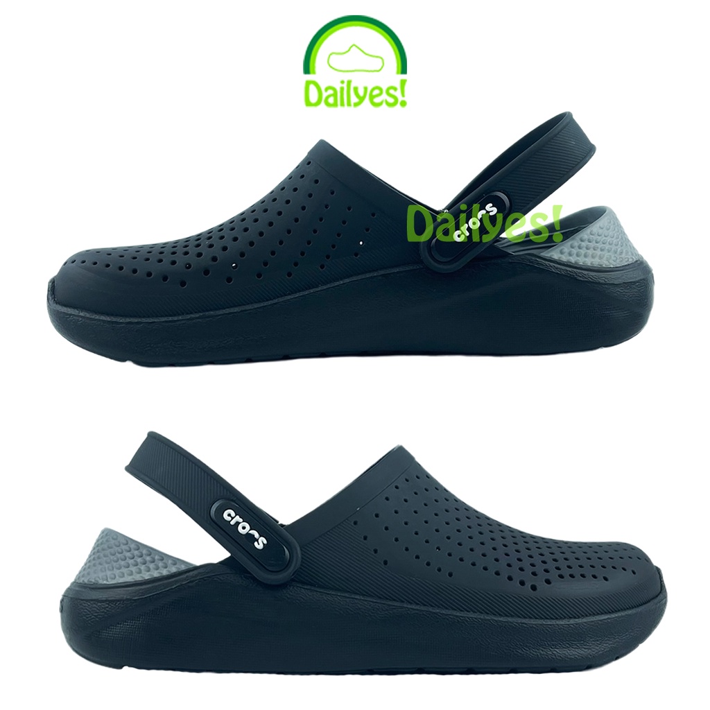 Sục Cross Literide Nam Nữ Màu Full Đen siêu êm, hàng xịn, full tag, hỗ trợ đổi trả - Cross Literide Dailyes