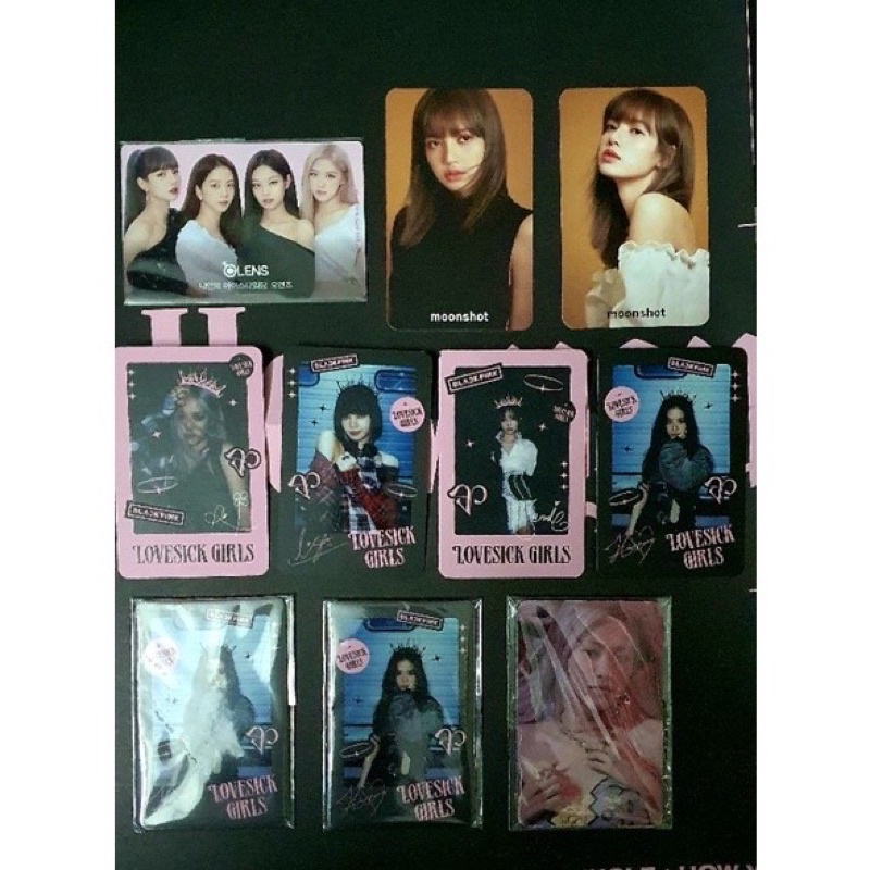 Card - Quà pre order của Blackpink