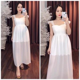 Đầm maxi voan dễ thương 🐣🐣qc