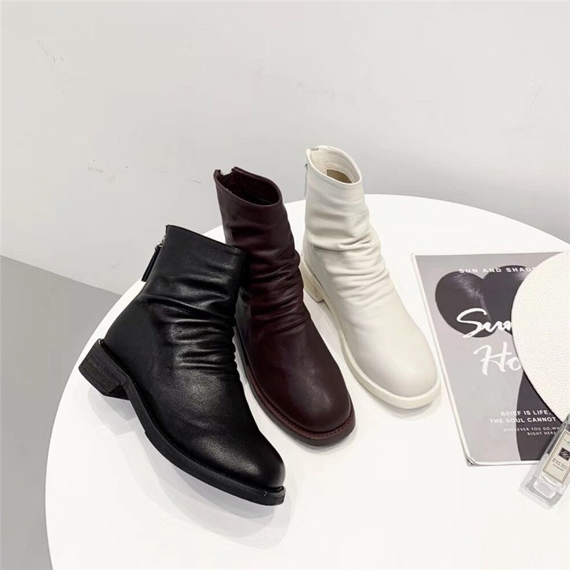 Giày bốt cổ thấp nữ xinh xắn | BigBuy360 - bigbuy360.vn