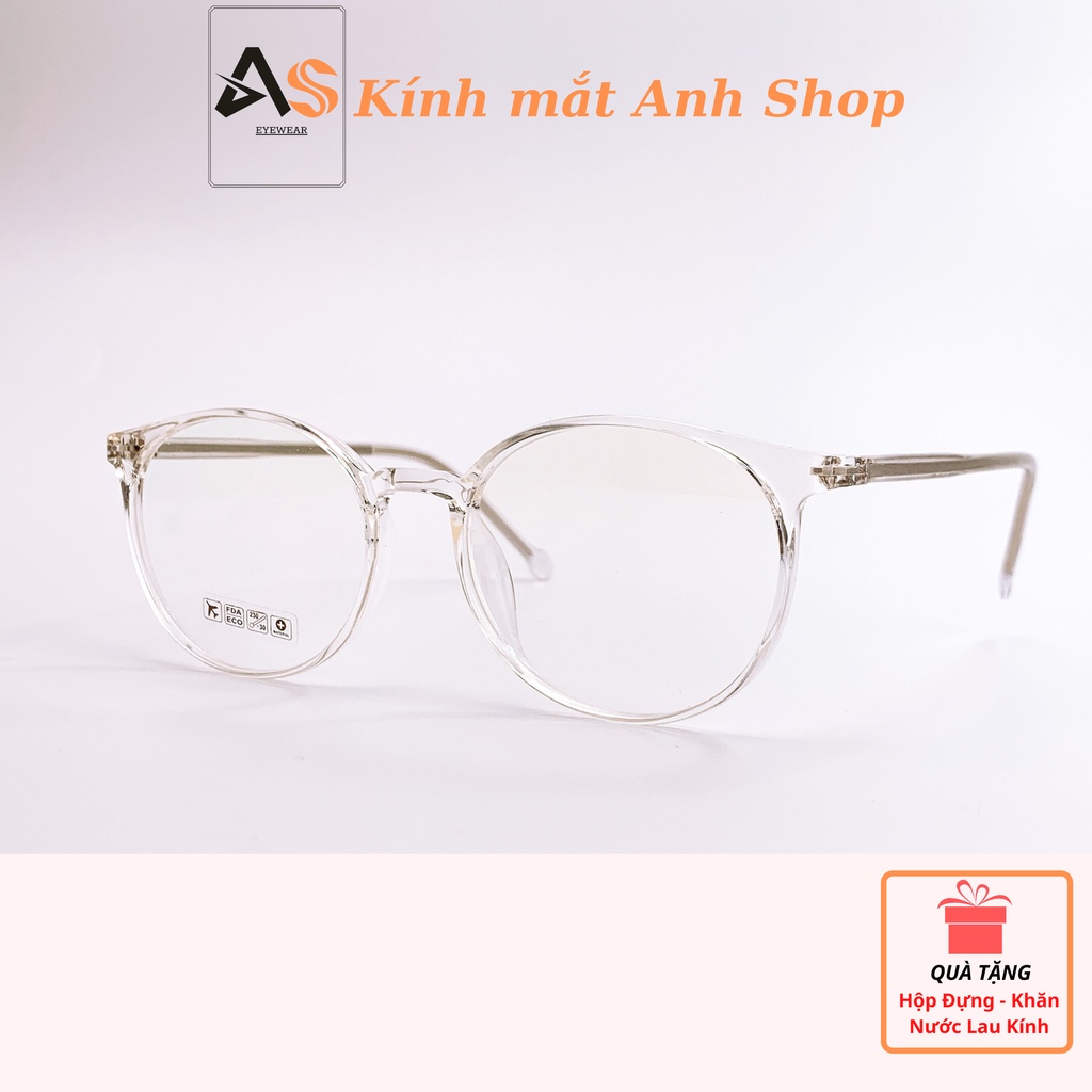 Gọng kính mắt tròn chất liệu nhựa kiểu dáng thời trang sang trọng 8253