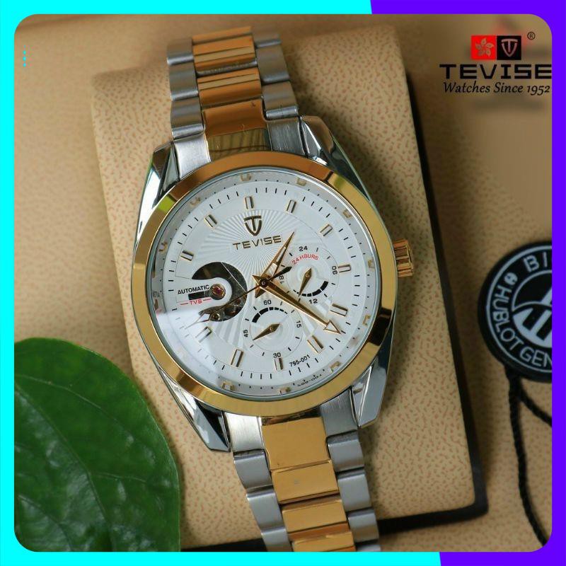 Đồng hồ cơ nam Tevise cơ lộ máy giá sinh viên, máy chạy cơ tự động cực chất, đẳng cấp [ Đồng Hồ Cơ ] | BigBuy360 - bigbuy360.vn