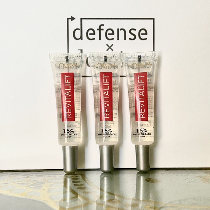 Serum Siêu Cấp Ẩm Sáng Da Loreal (L'oreal) Paris Pure Hyaluronic Acid 1.5% 7.5Ml
