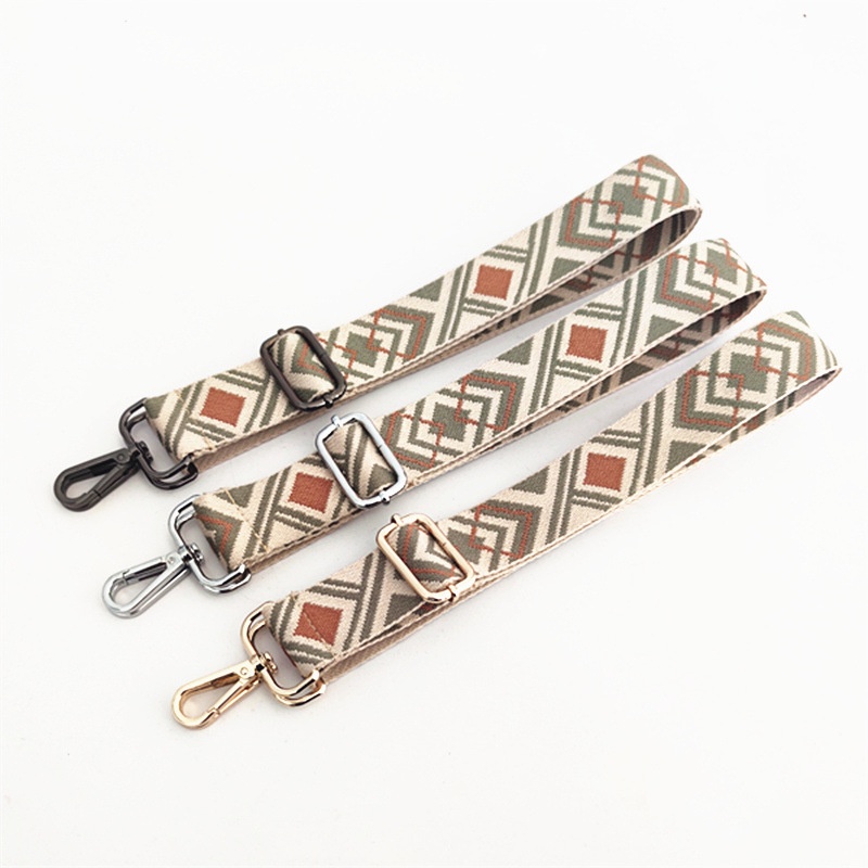 Dây Đeo Túi Xách Thay Thế Nhiều Màu Sắc Phong Cách Dân Tộc 3.8cm