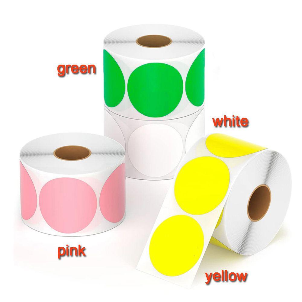 Nhãn Dán Nhiệt Hình Tròn In Logo DIY Dành Cho Văn Phòng