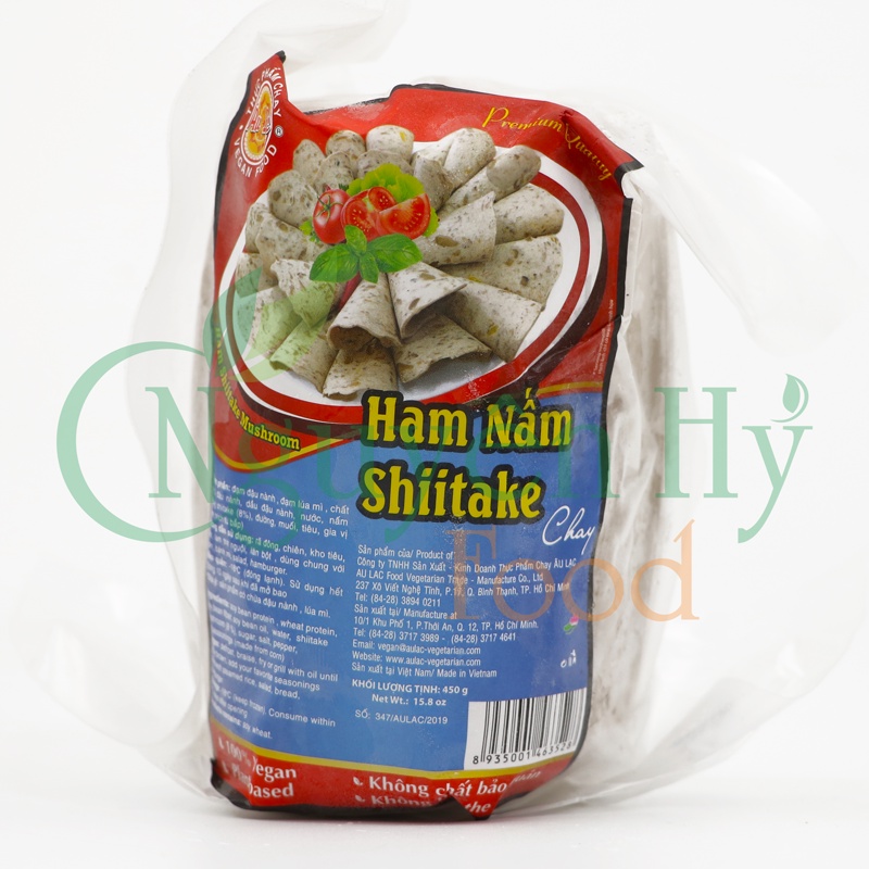 Ham Nấm Shiitake Chay Âu Lạc _450g/1kg [hàng đông lạnh ship hỏa tốc HCM]