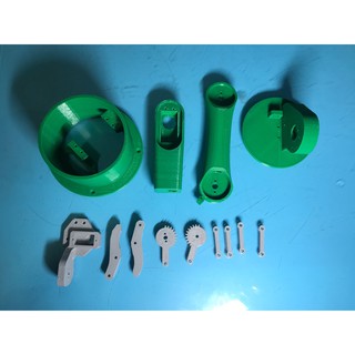 Bộ cánh tay robot 5 bậc tự do nhựa in 3D