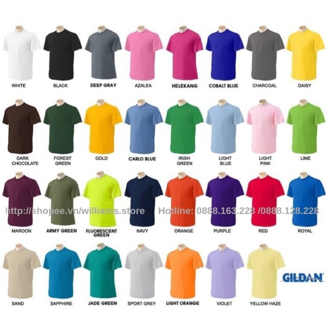 Áo thun Gildan Premium Cotton