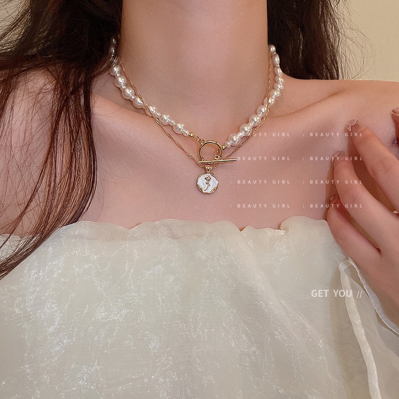 Set 2 Vòng cổ Ngọc Trai Sang Trọng Cho Nữ