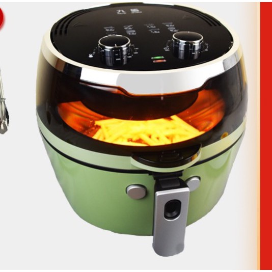 Nồi chiên không dầu 8L Nineshield dung tích lớn chiên nướng đa năng tiện lợi (Baophong8668)