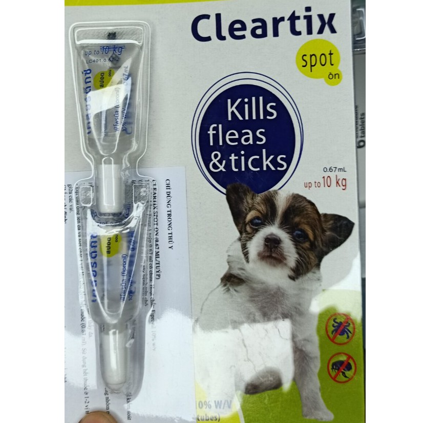 Cleartix Ve, Bọ Chét Chó - Hàng Thái Lan