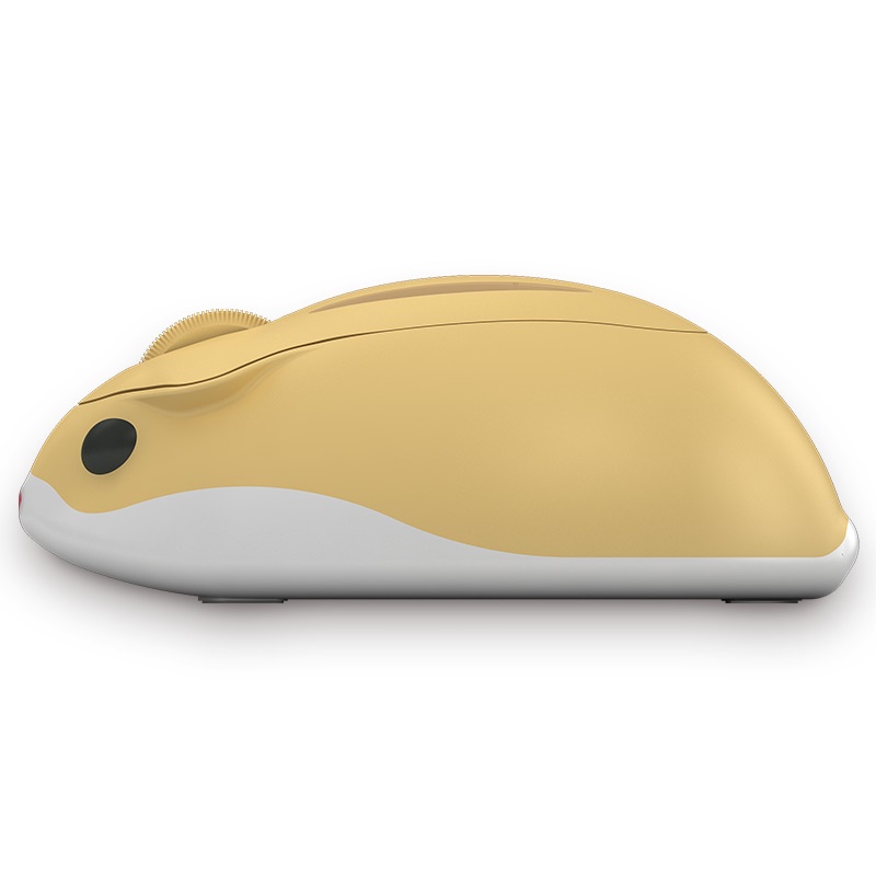 (Hàng Chính Hãng) Chuột Không Dây AKKO Hamster  Hima Plus (Màu Vàng) - Hamster Wireless Mouse