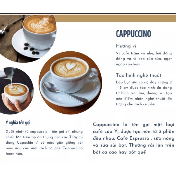 Cà Phê Hòa Tan Cappuccino 4 In1 Mr.Viet Hộp 240G )