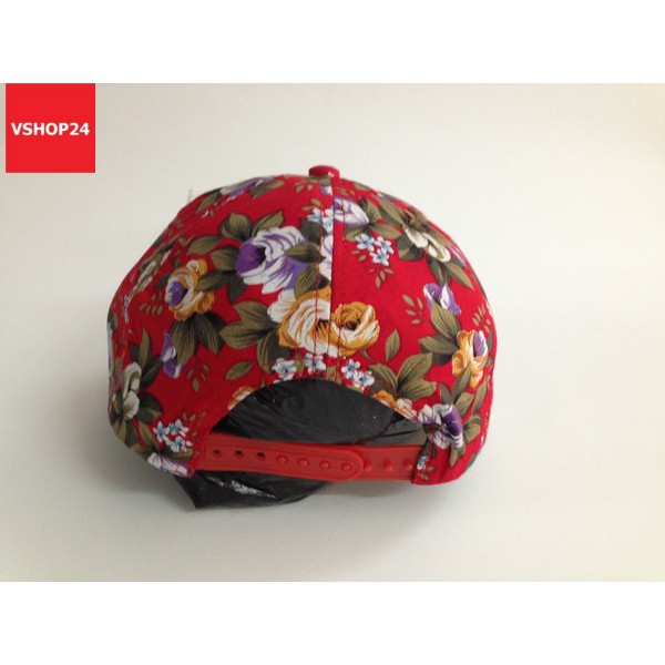 MŨ SNAPBACK HOA SUPREME ĐỎ 120