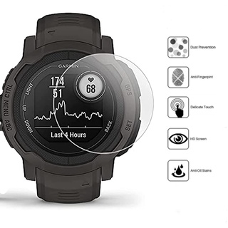 Set 2 Kính Cường Lực Bảo Vệ Màn Hình Cho Đồng Hồ Garmin Inspire 2/instinct 2S