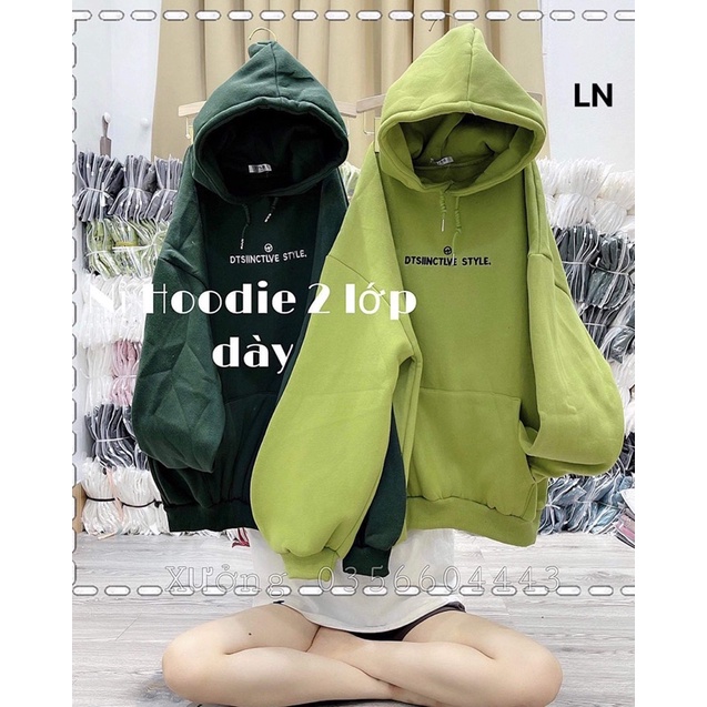 Áo hoodie nỉ cotton DTSIN LN12