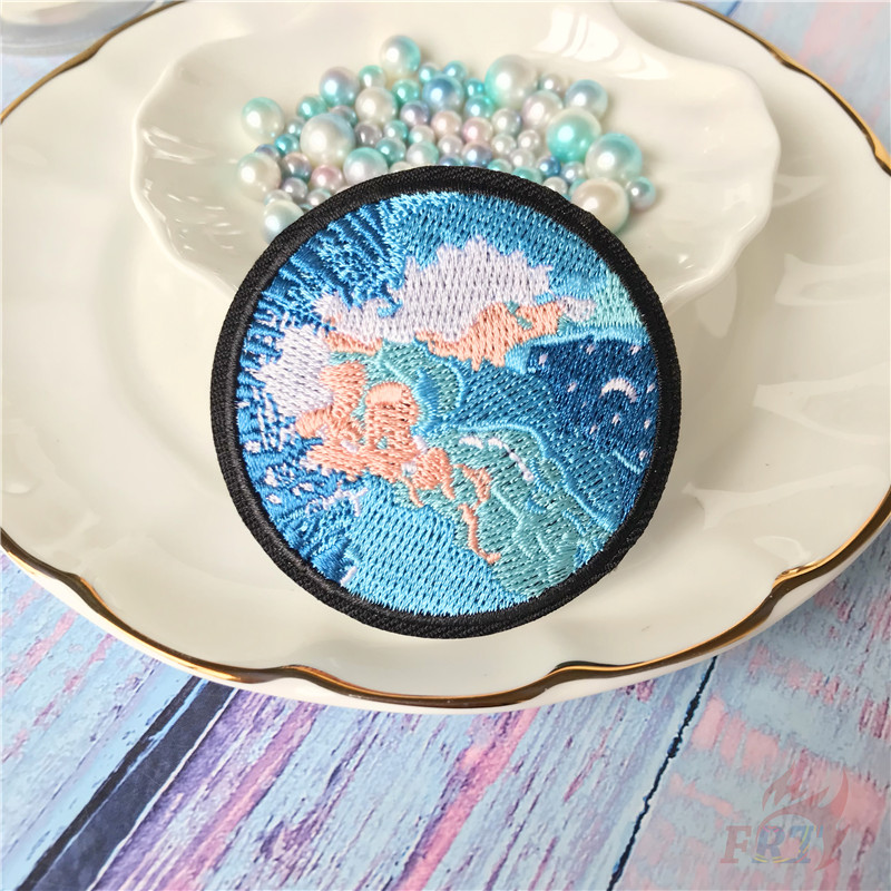 Miếng Dán Ủi Thêu 6cm Họa Tiết Đa Dạng Tùy Chọn