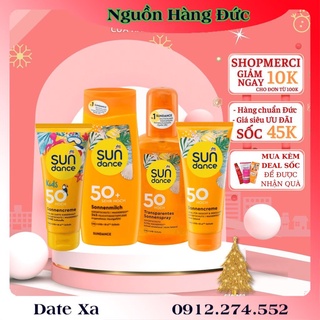 < kem chống nắng sundance đức spf50 100ml, 200ml - shop mecici >