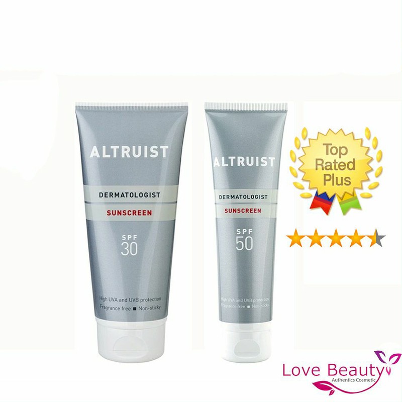 Kem chống nắng Altruist SPF30 và SPF50