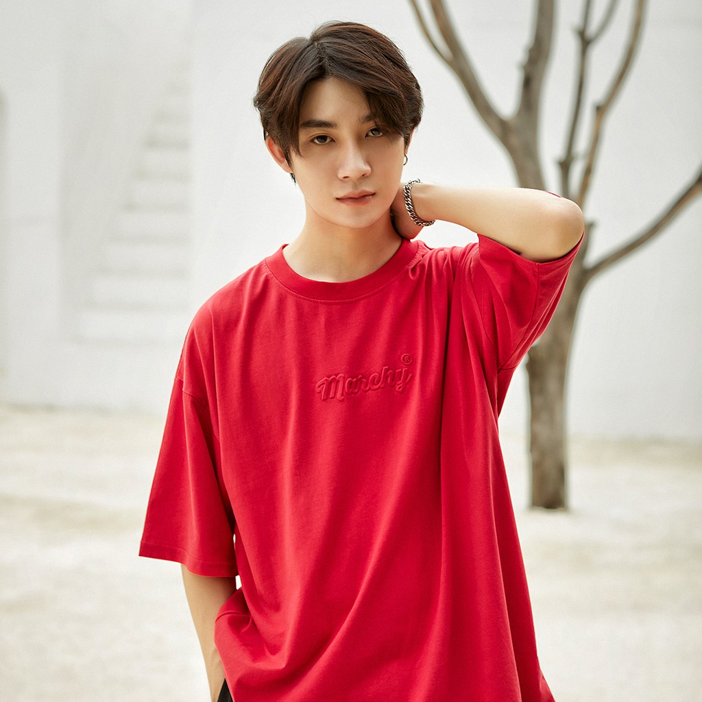 MARCHY - Embossed Tee - Áo dập nổi