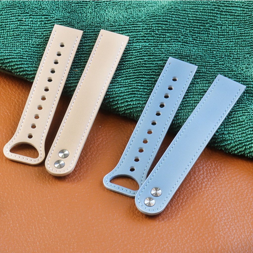 Dây Đeo Da Bò Thay Thế Cho Đồng Hồ Thông Minh Huawei Band 7 / 6 Honor Band 6