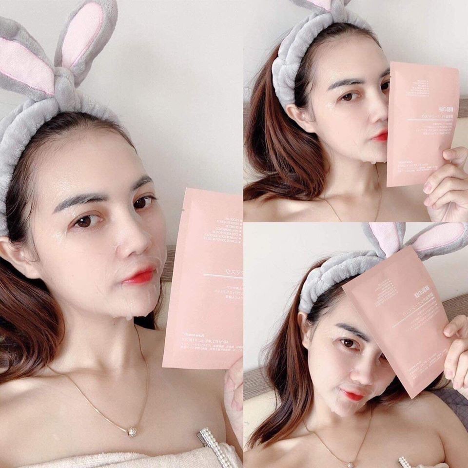 Mặt nạ nhau thai tế bào gốc nhau thai cuống rốn Rwine Beauty Nhật Bản chính hãng