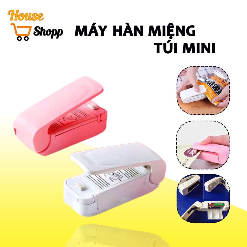 Máy hàn miệng túi mini siêu tiện lợi, bảo quản đồ ăn, thực phẩm, sử dụng pin tiểu dân dụng