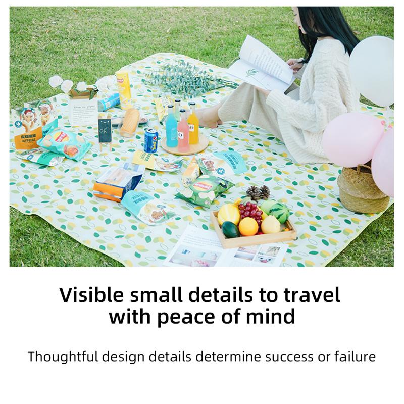 Thảm lót cắm trại HdoorLink chống nước có thể gấp lại tiện dụng