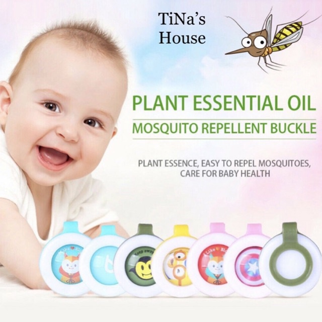 Vòng Tay Đuổi Muỗi Đồng Hồ Đeo Tay Có Tinh Dầu Đuổi Muỗi Kèm Con Quay+Đèn Led Siêu Cưng Cho Bé!