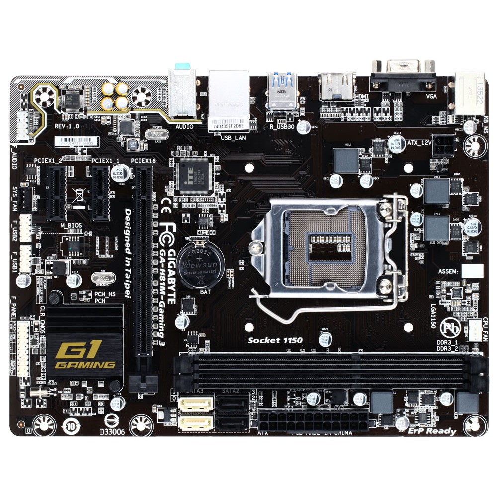 Mainboard H81M-GAMING 3 socket 1150 - H81M-GAMING 3