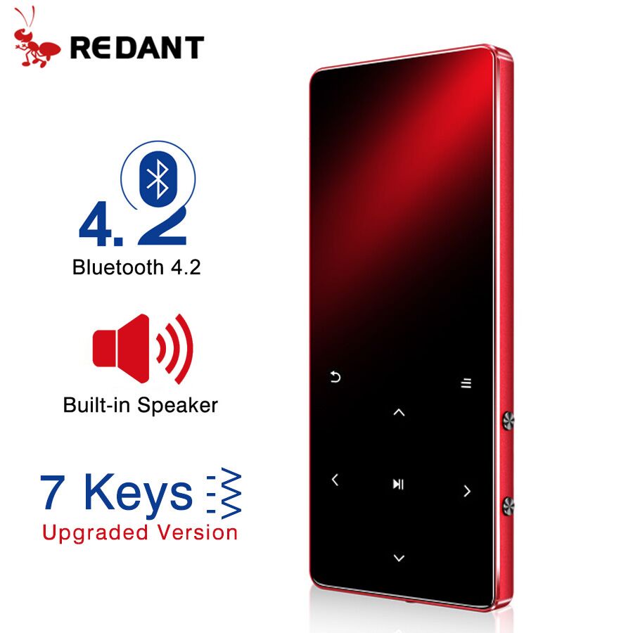【weili】Màn hình cảm ứng Bluetooth MP3 / máy nghe nhạc MP4 Mini Walkman Card Máy nghe nhạc MP5 e-book không thấm nước và chống mồ hôi mp3 với thẻ sd  