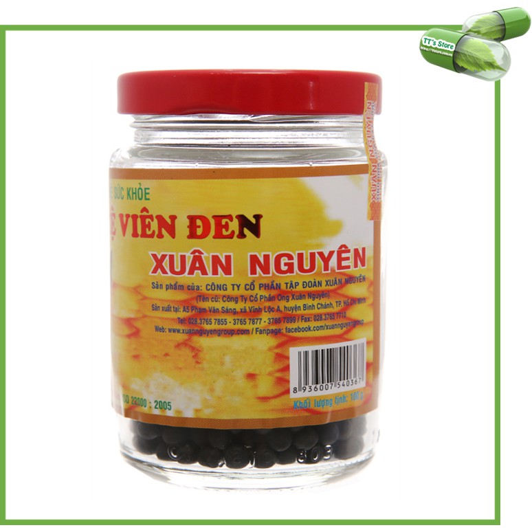 Mật ong Nghệ viên đen Xuân Nguyên 100g